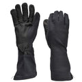 Original Germany army long gloves black aramid heat resistant tactical surplus