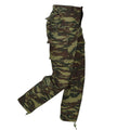 Original Greek Military BDU Field Pants Cargo Pockets Lizard Camouflage