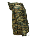 Original Greek Military M65 Field Parka Liner Hood Army Jacket Lizard Camo
