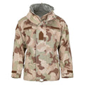 Original Hungarian Army rain jacket combat camouflage desert waterproof hooded