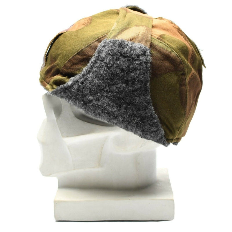 Original Hungarian army winter hat paratrooper military ushanka cap parachute