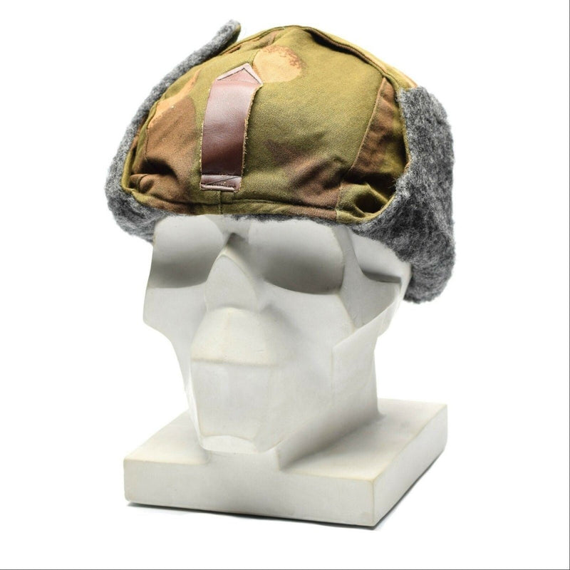 Original Hungarian army winter hat paratrooper military ushanka cap parachute