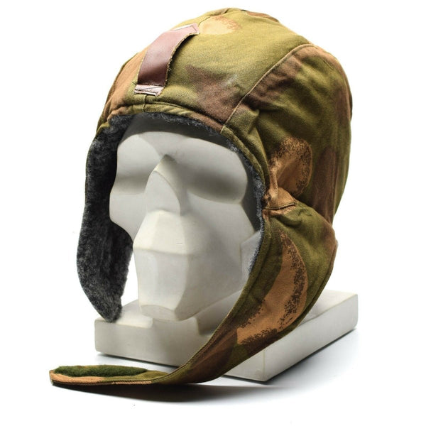 Original Hungarian army winter hat paratrooper military ushanka cap parachute