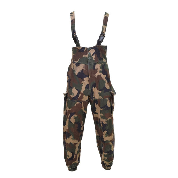 Original Hungarian Military combat trousers M1990 BDU braced heavyweight pants - GoMilitar