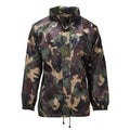 Original Hungarian Military Waterproof Jacket Roll Up Hood Button Flap M93 Camo
