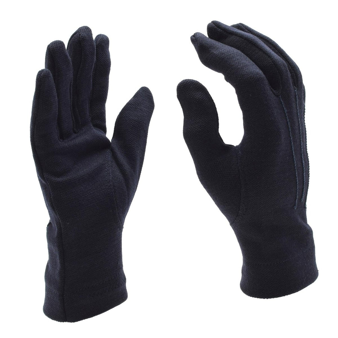 Original Italian Air Force Military Thermal Cold Weather Gloves Blue
