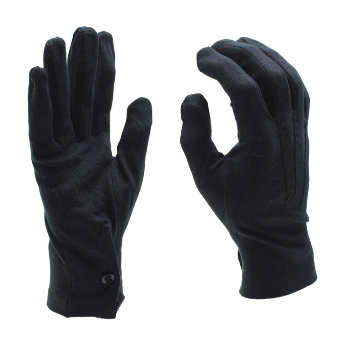 Original Italian Army Carabinieri Thermal Dress Gloves Military Issue Black - GoMilitar