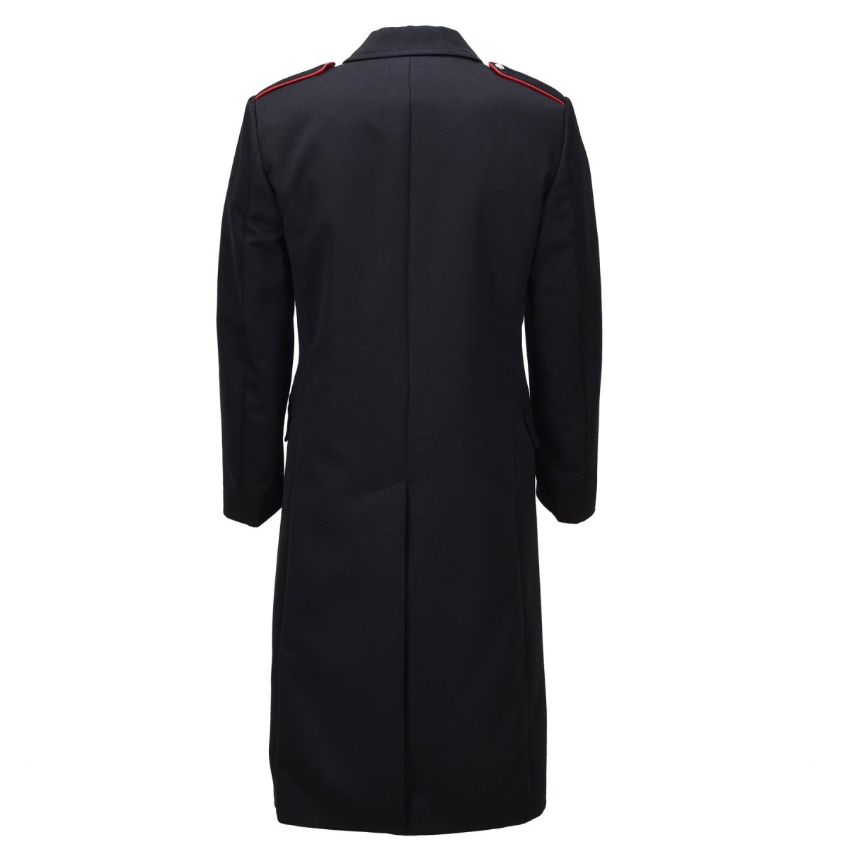 Original Italian Army Carabinieri Wool Coat Double Breasted Uniform Black