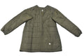 Original Italian Military air forces rain jacket hooded lined olive raincoat NEW