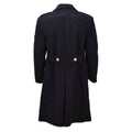 Original Italian Military Carabinieri Dress Coat Wool Double Breasted Black