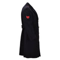 Original Italian Military Carabinieri Dress Coat Wool Double Breasted Black