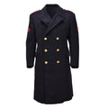 Original Italian Military Carabinieri Dress Coat Wool Double Breasted Black
