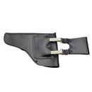 Original Italian Military Pistol Holster Right Handed Buckle Closure Black