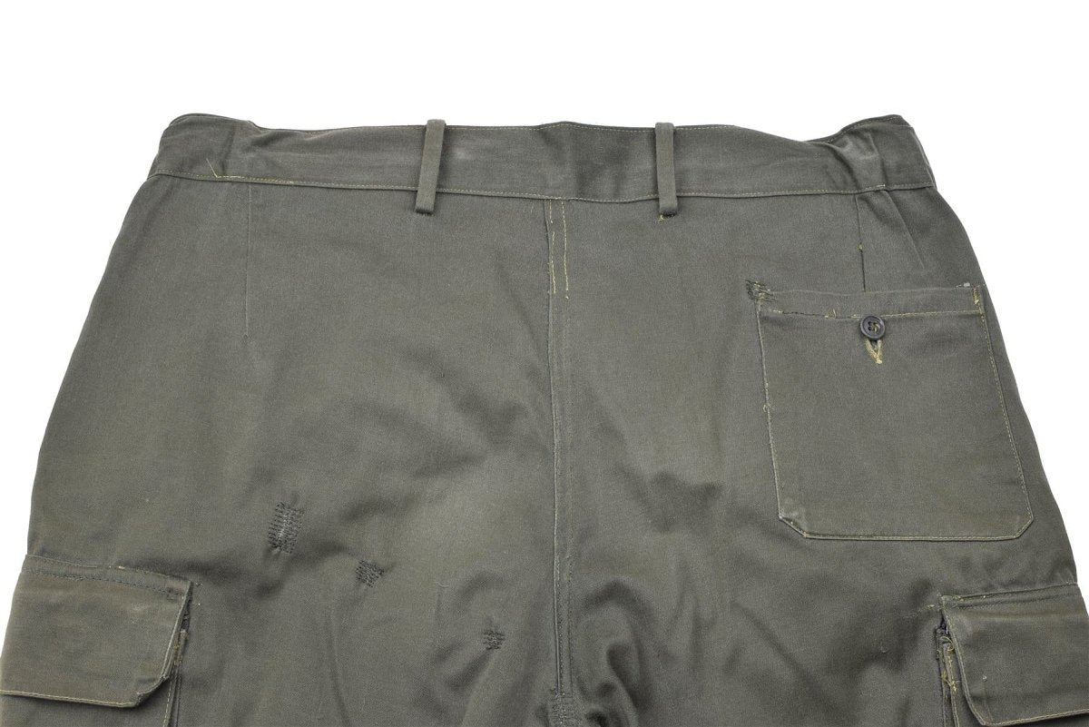 Original Italian military work pants reinforced workwear uniform cargo trousers