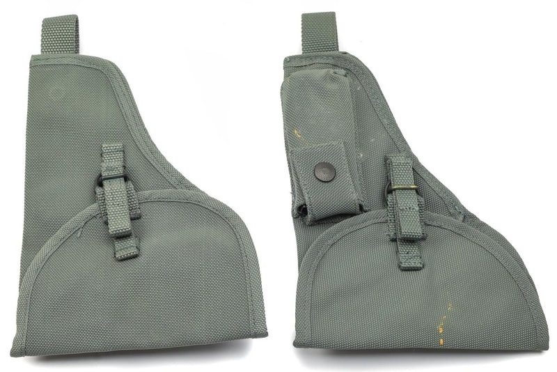 Original Italian police pistol belt holster with ammo pouch waist system NEW