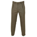 Original Italy military Formal Pants PANTALONE VERDE  vintage Brown