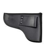 Original Italy Military Pistol leather Holster beretta carry gun holder Black