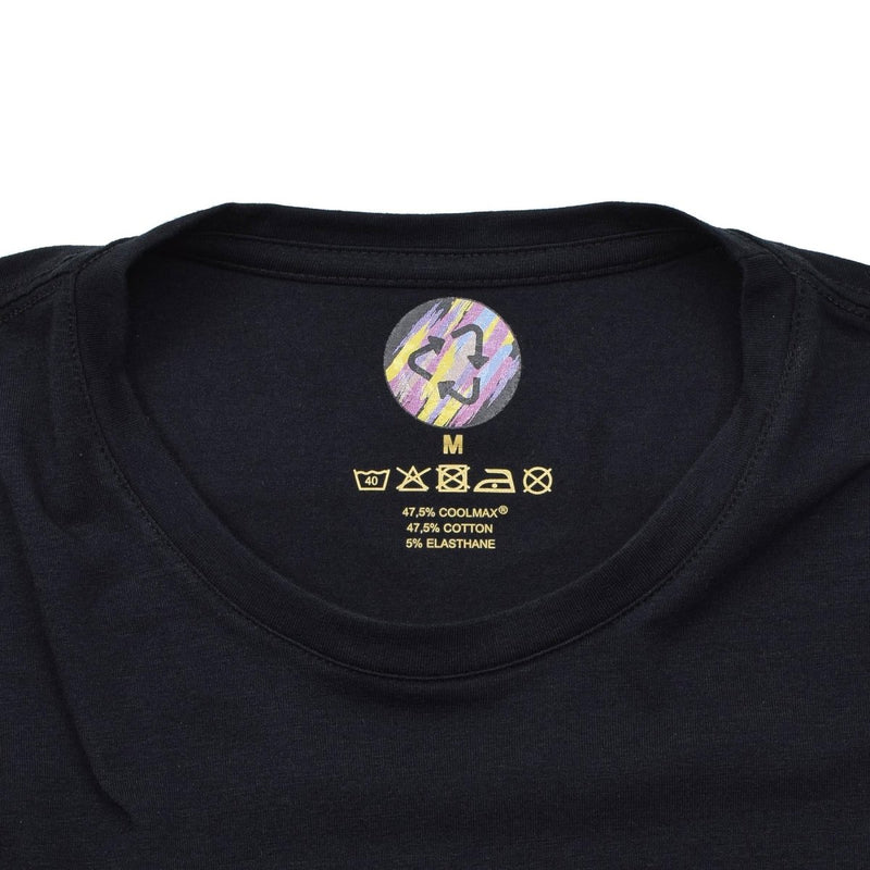 Original Netherlands Military black tactical T-Shirts coolmax quick drying NEW - GoMilitar