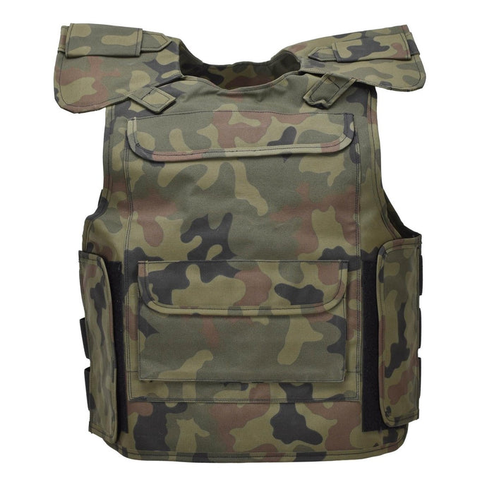 Original Polish Military Combat Vest Bulletproof Ballistic Polish Petals Camo - GoMilitar