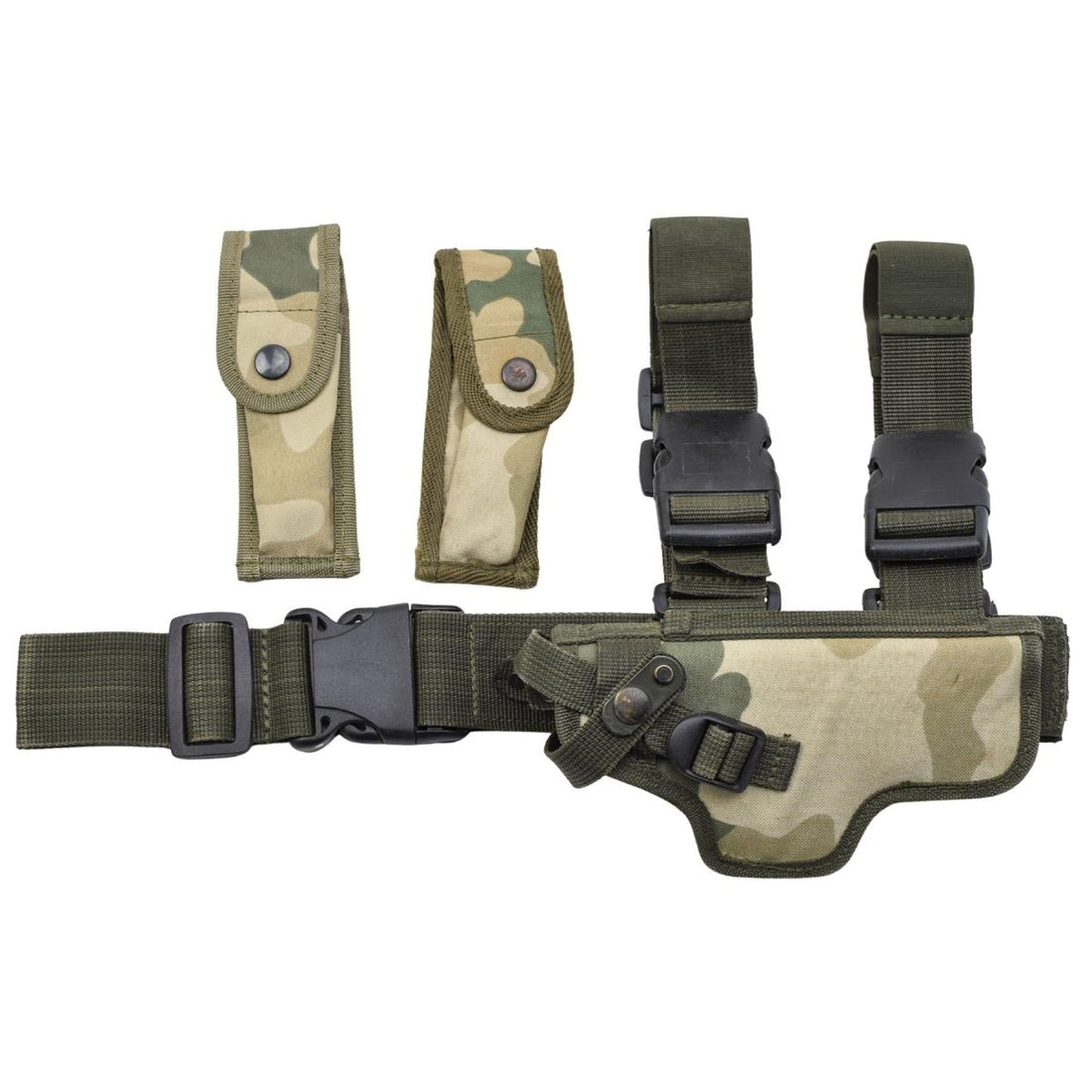Original Polish Military Drop Leg Holster WIST-94 Quick Release Buckle Pantera
