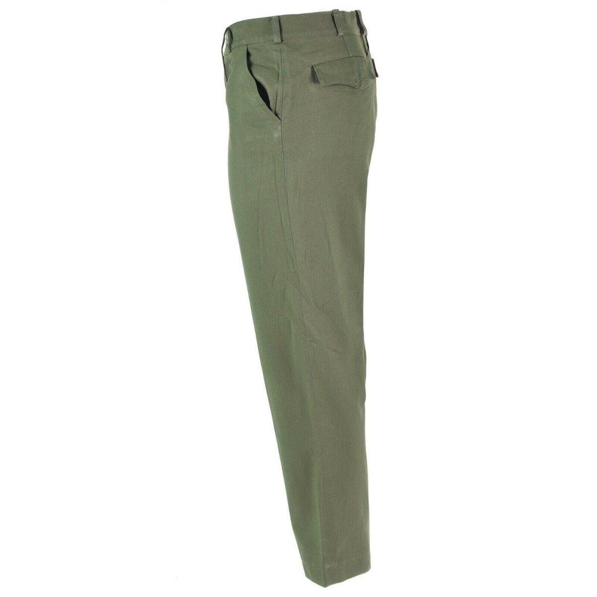 Original Portuguese army field combat pants olive green military pants Portugal