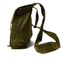 Original Romanian army carrying bag military surplus green shoulder strap case