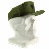 Original Spain Spanish military visor cap army navy peaked hat olive green
