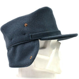 Original Swedish army wool winter hat. Blue Sweden Winter cap NEW