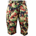 Original Swiss army shorts M83 combat field Alpenflage TAZ 83 Camo cargo shorts