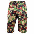 Original Swiss army shorts M83 combat field Alpenflage TAZ 83 Camo cargo shorts