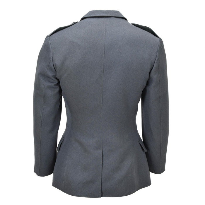 Original Swiss Military Formal Jacket 4 Pocket Design Shoulder Epaulettes Gray - GoMilitar
