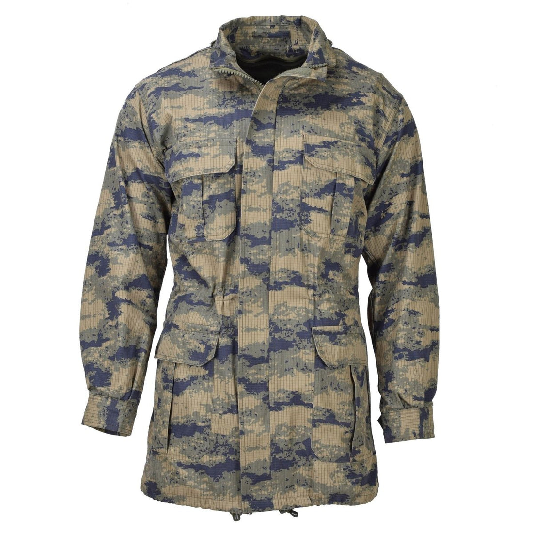Original Turkish military digital camo parka with liner durable ripstop tactical