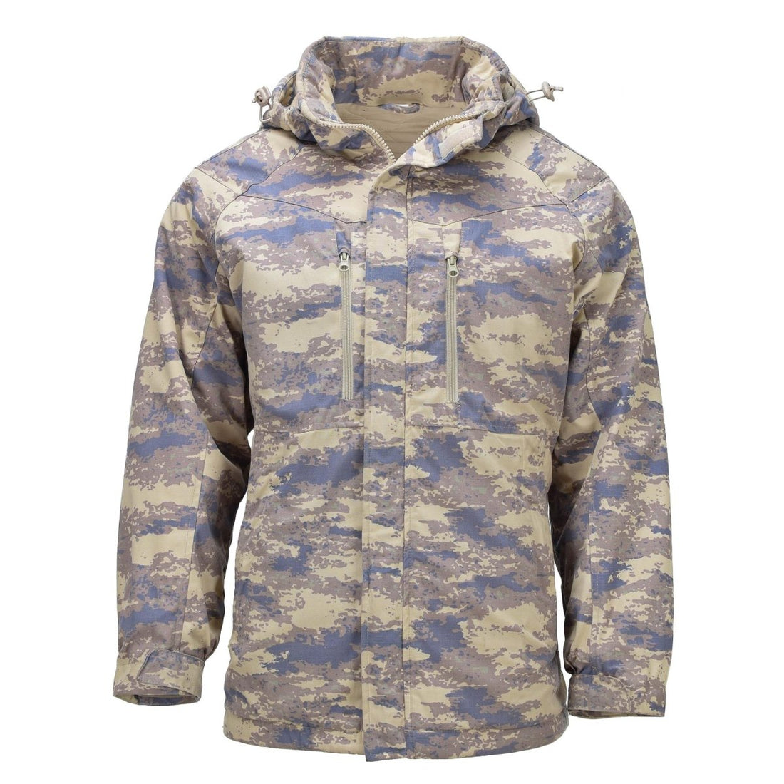 Original Turkish Military Field Parka Rip Stop Quilted Lining M2018 Camo