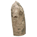 Original Turkish Military Field Shirt Short Sleeve Surplus M2021 Camouflage