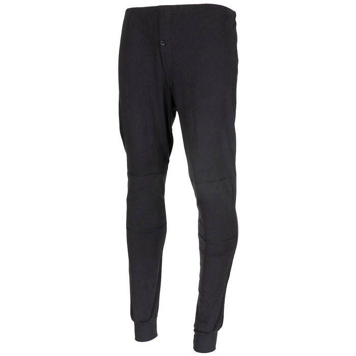 Original Turkish Military Underpants Button Closure Thermal Base Layer Black - GoMilitar