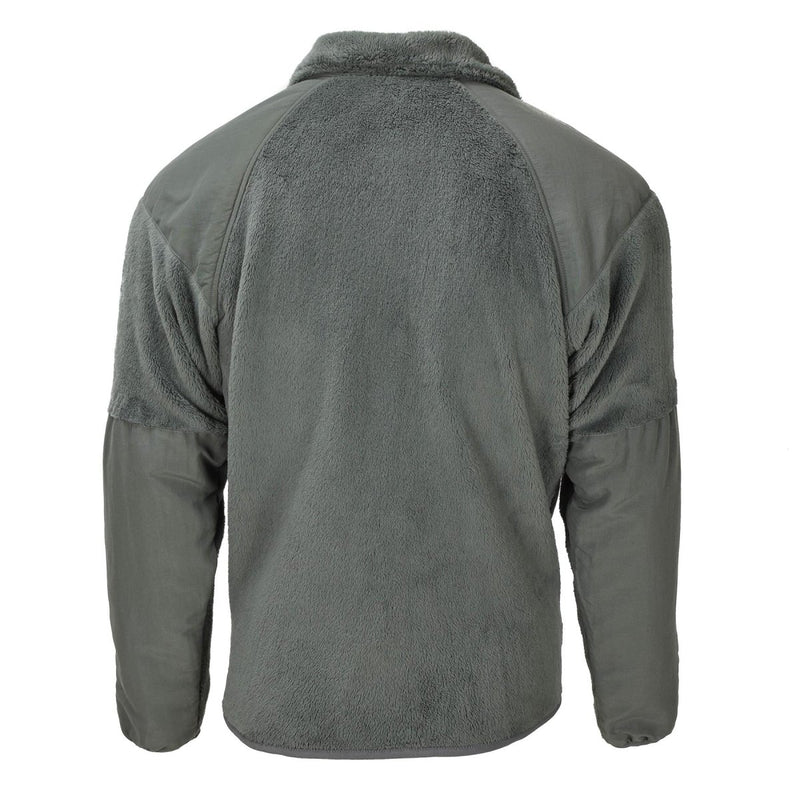 Original U.S. army Tactical Cold Water Fleece Jacket Reinforced Shoulders Olive