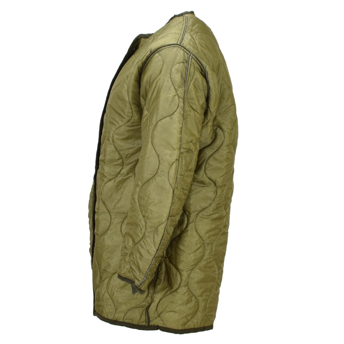 Original U.S. Military M65 Parka Liner Extreme Cold Weather Buttons Olive Green