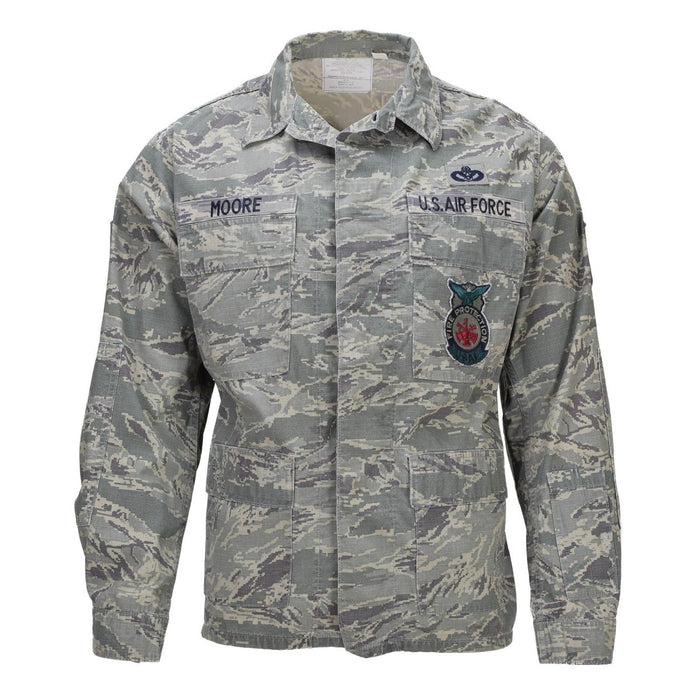Original U.S. Military Uniform Men Jacket Rip Stop Digital Tiger Stripe Camo - GoMilitar