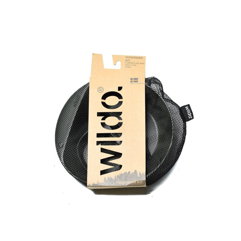 Original Wildo Pathfinder kit outdoor dining utensils set BPA Free Camping Spork - GoMilitar