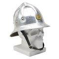 Original Yugoslavia military gray aluminum fireman helmet red start badge army