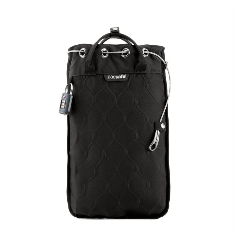 Pacsafe Travelsafe GII Portable Safe Bag 5L Anti Theft Cut Resistant Black
