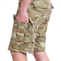 PENTAGON BDU 2.0 Cargo Shorts Ergonomic Cut Durable Ripstop Fabric MTP Camo
