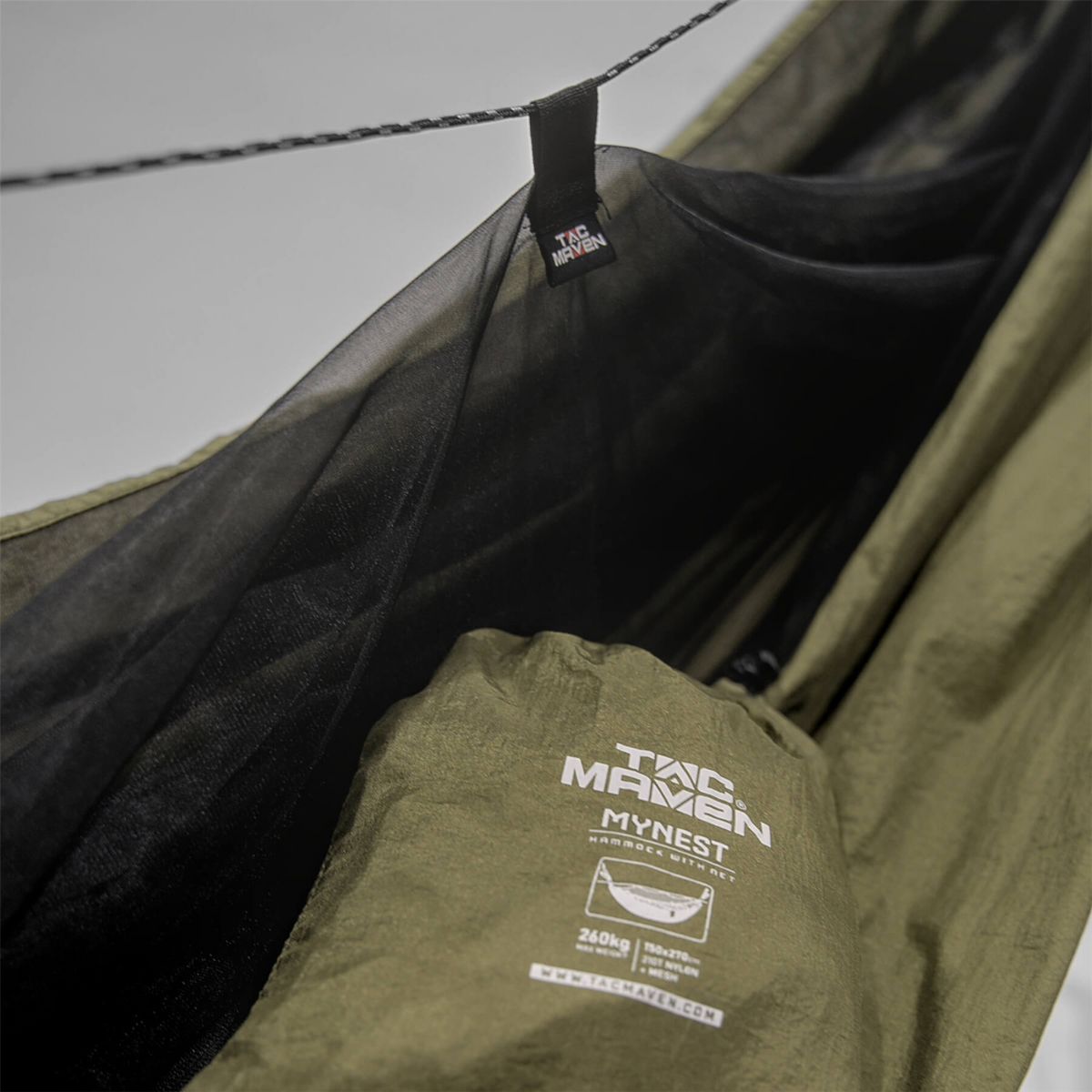 PENTAGON Mynest Hammock Lightweight Built In Mosquito Net Camping Equipment