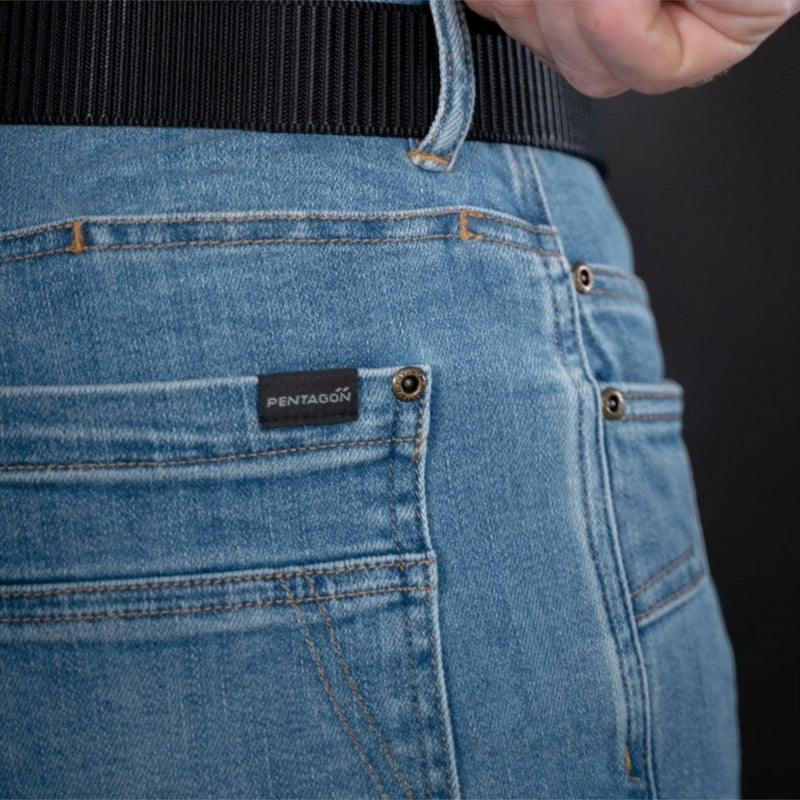 Pentagon Rogue Jeans Pants Mens Regular Fit Stretch Denim Hidden CCW Pockets - GoMilitar