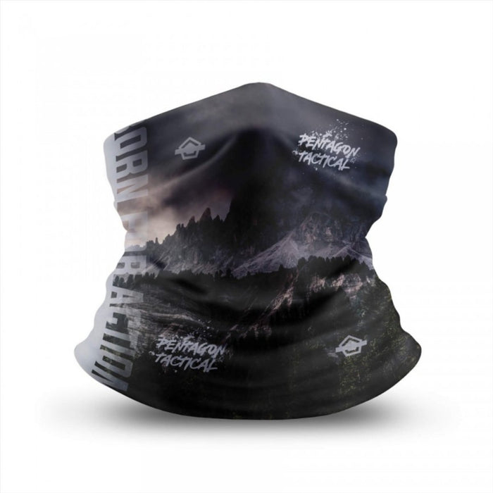 PENTAGON Skiron Mountain Neck Gaiter One Size Quick Dry Ergonomically Shaped - GoMilitar