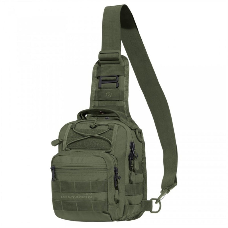 PENTAGON UCB 2.0 Chest Bag 7L Tactical Sling Pack Compatible MOLLE System