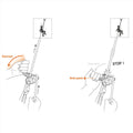 Petzl GRIGRI+ Belay Device Assisted Braking Anti Panic 8.5–11 mm Ropes Orange