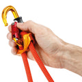 PETZL SmD RL Locking Carabiner Aluminium Lightweight Safety Connector Yellow