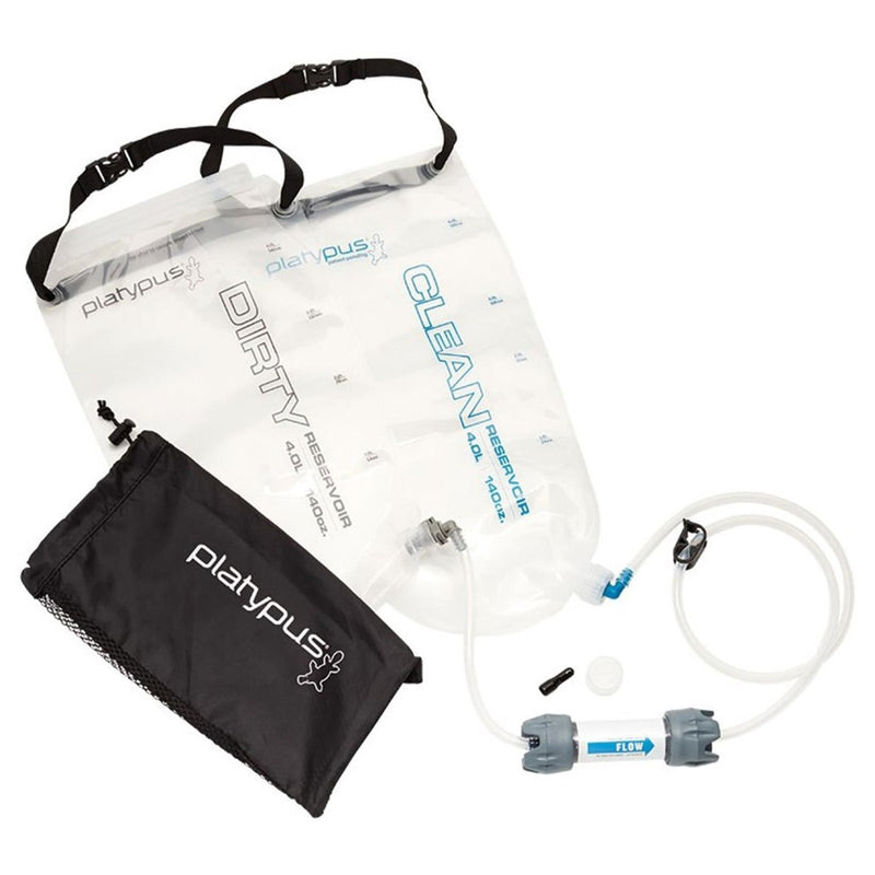 Platypus GravityWorks 4L Water Filtration System Hollow Fiber Backpacking - GoMilitar