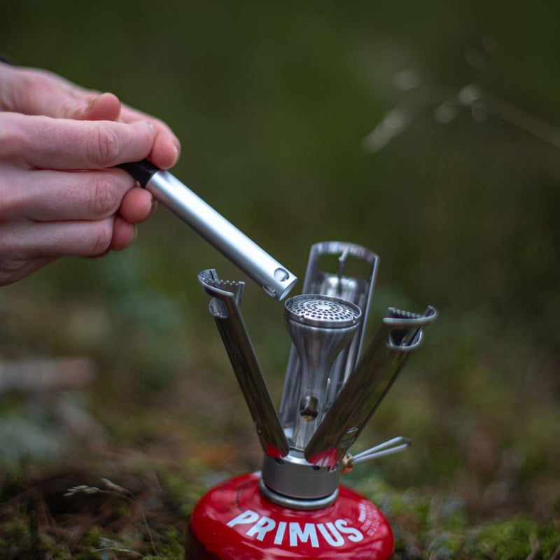 Primus Firestick compact burner stainless steel hiking stove camping cooking - GoMilitar